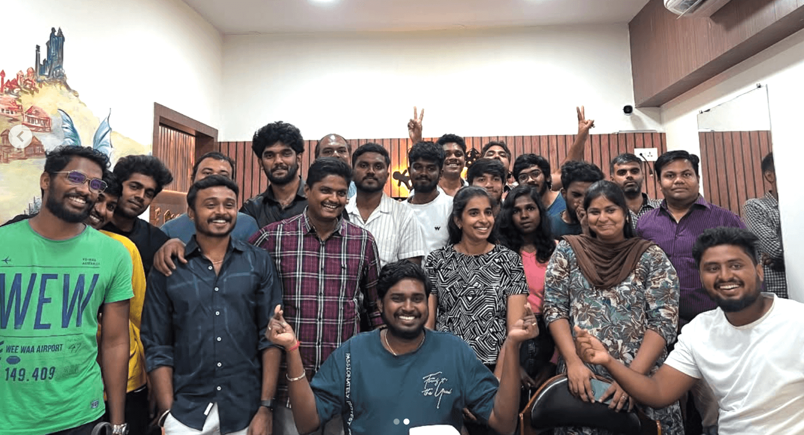 Friends playing board games at a cozy table