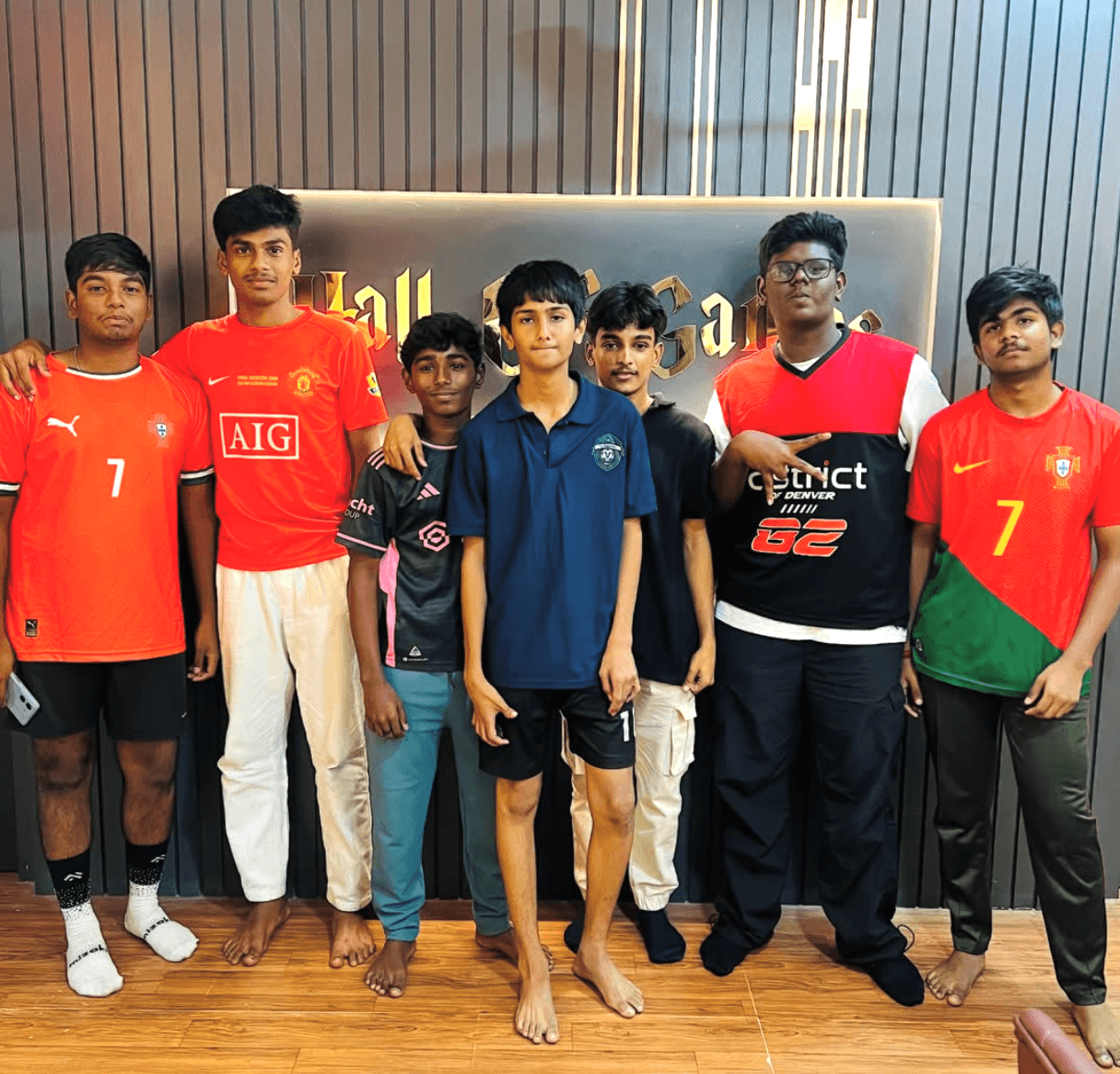 Friends playing board games at a cozy table